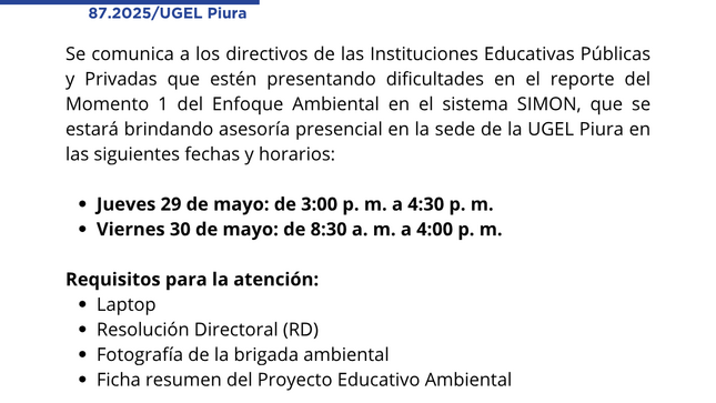 Comunicado