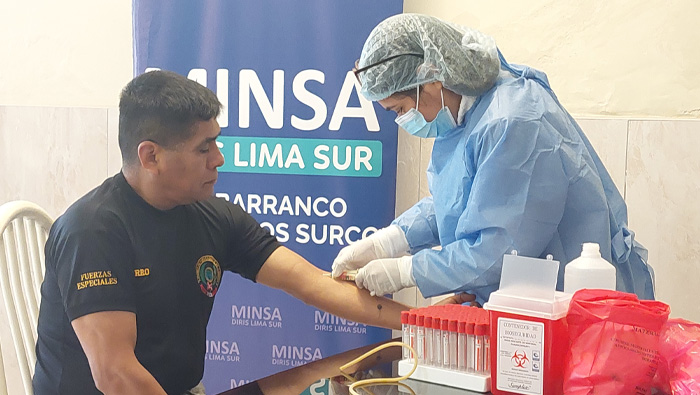 Más de 90 militares participaron en campaña para prevenir el cáncer de próstata