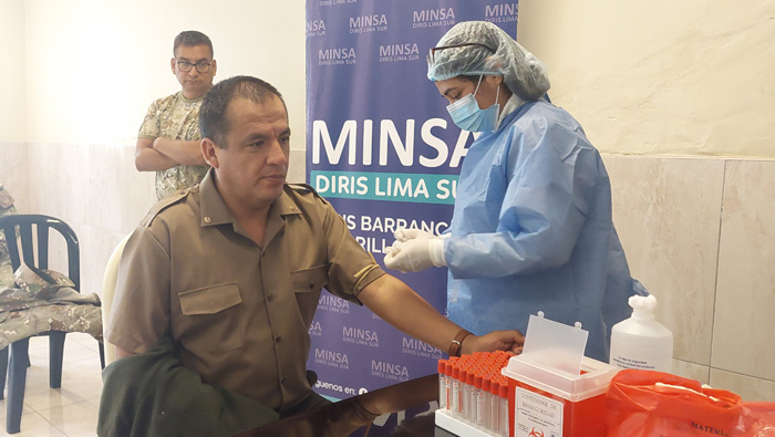 Más de 90 militares participaron en campaña para prevenir el cáncer de próstata