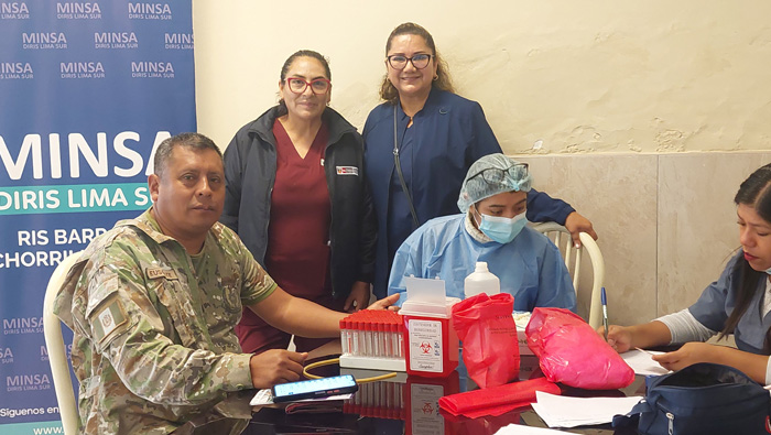 Más de 90 militares participaron en campaña para prevenir el cáncer de próstata