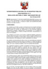 Vista preliminar de documento Resolución Jefatura N.° 254-2025-SUNARP/ZRIX/JEF