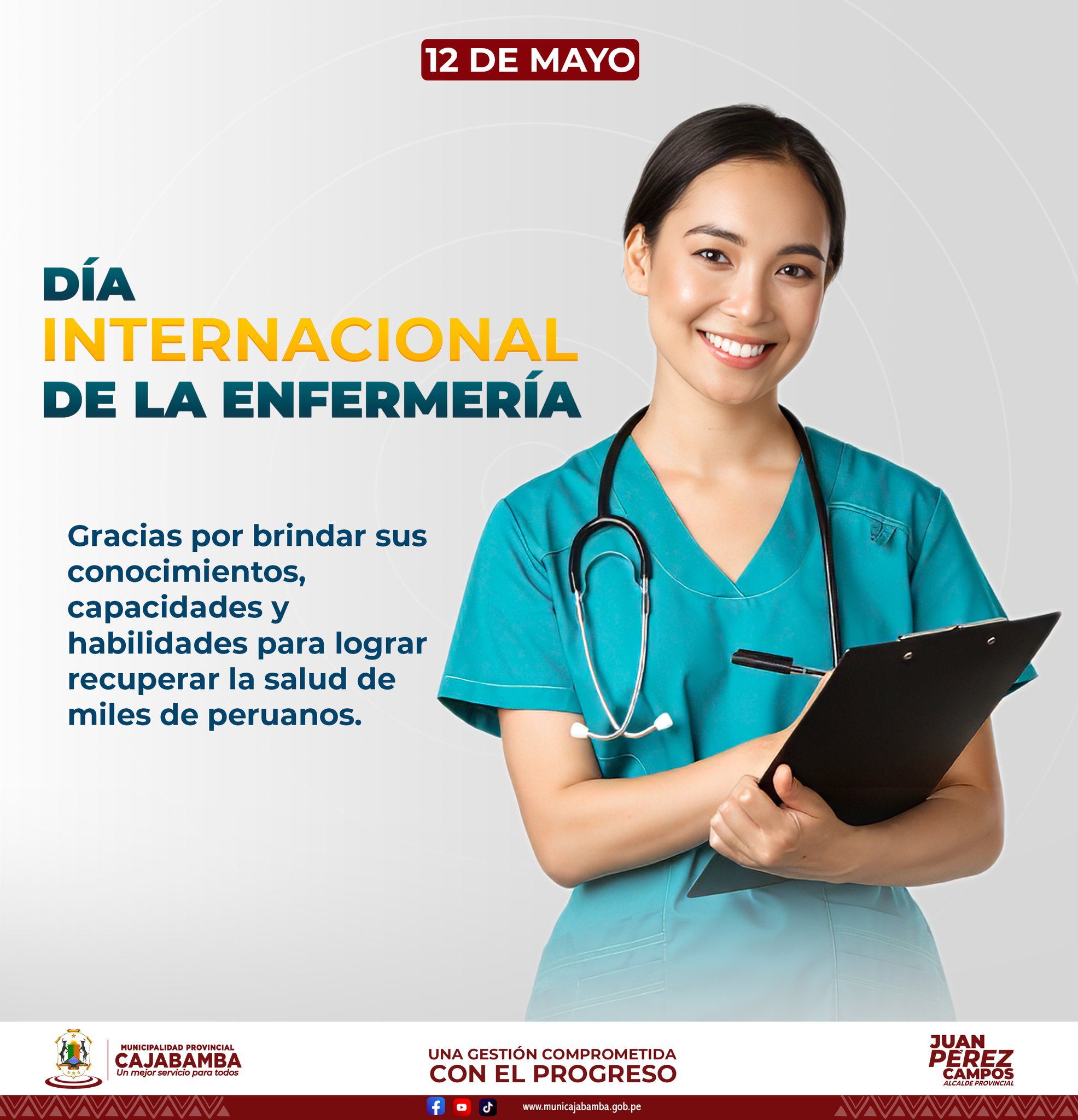 ¡Feliz Día Internacional de la Enfermería!