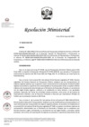 Vista preliminar de documento RM N° 00649-2025-DE (Autorizar la incorporación de mayores ingresos públicos en el Presupuesto Institucional)