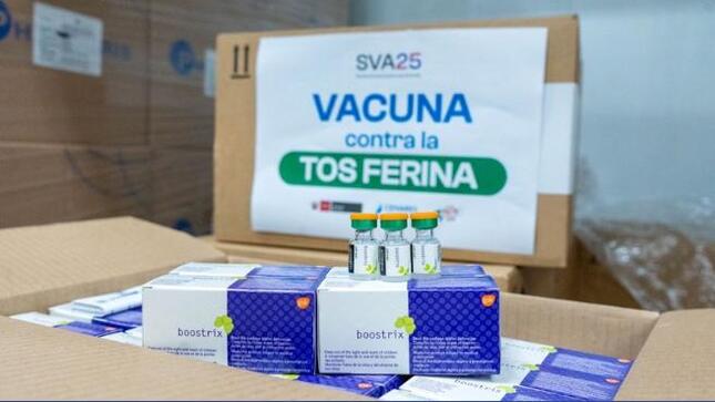 Tos ferina: cerca de dos millones de vacunas fueron distribuidas a todos los centros de salud del país 
