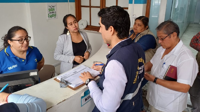 Inspección a centros médicos