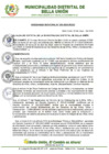 Vista preliminar de documento Ordenanza Municipal N° 005-2025-MDBU