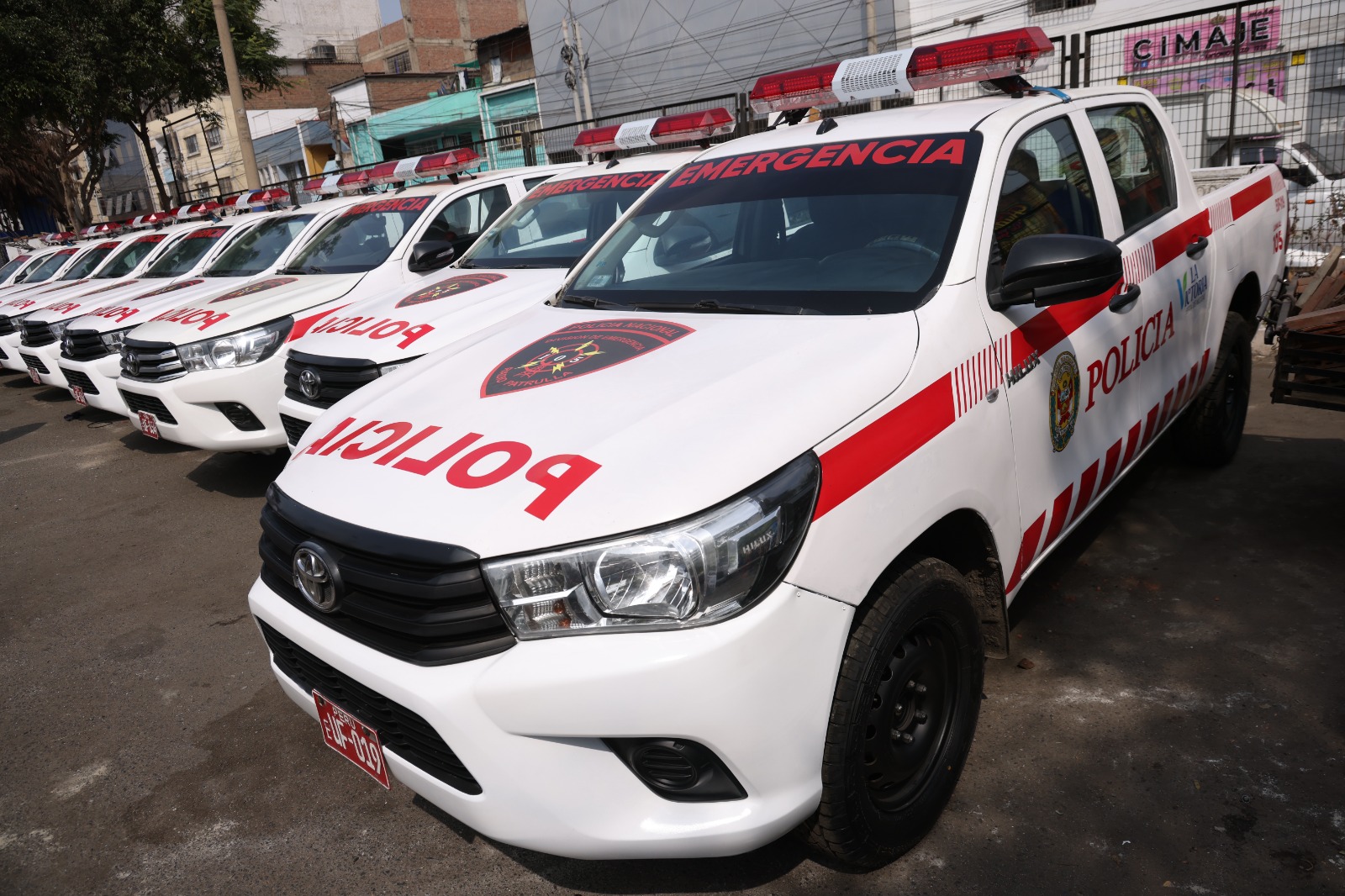 Camionetas totalmente equipadas