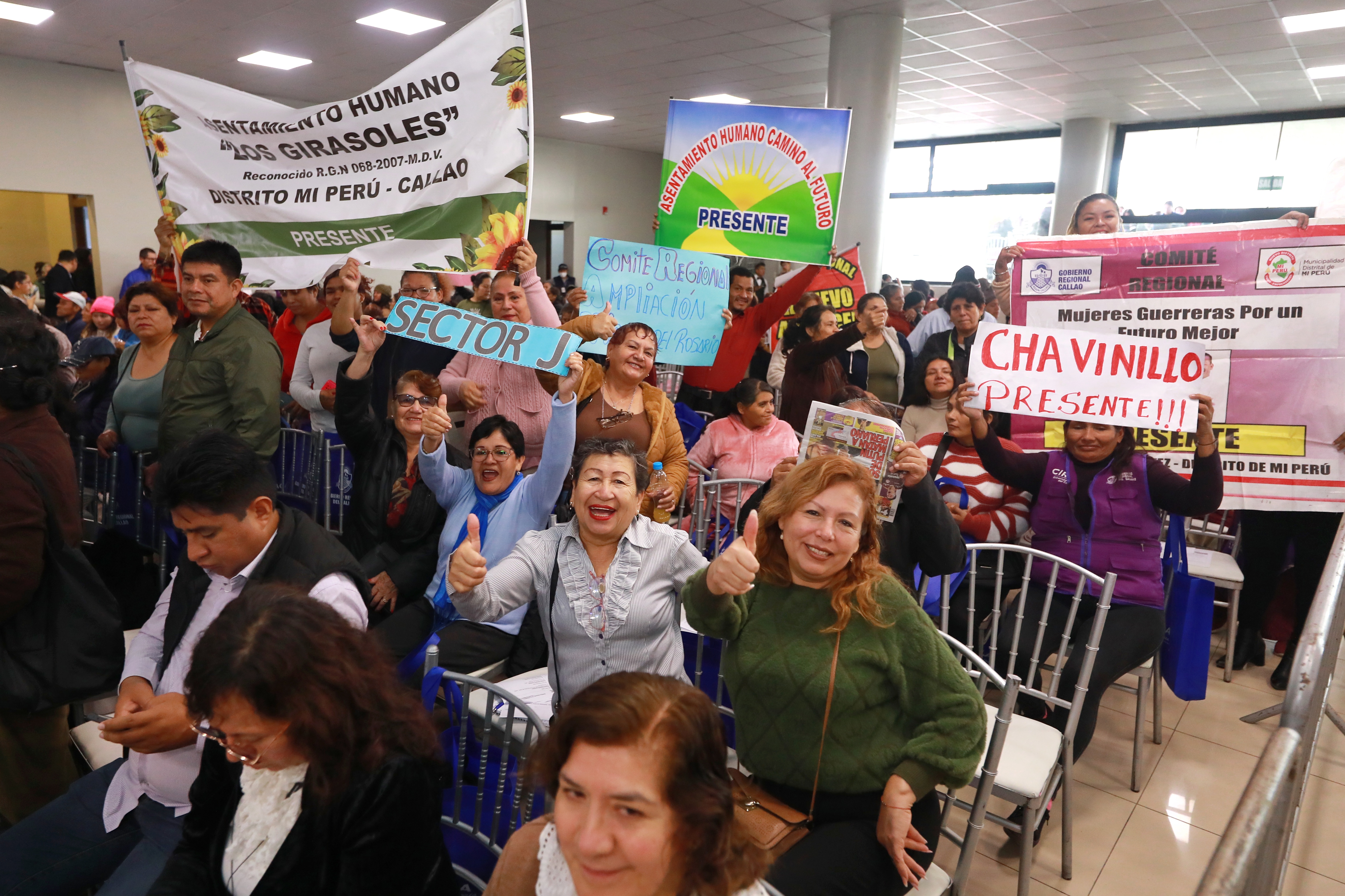 Gore Callao presentó a los vecinos chalacos sus logros, avances y proyectos en la Primera Audiencia Pública Regional 2025
