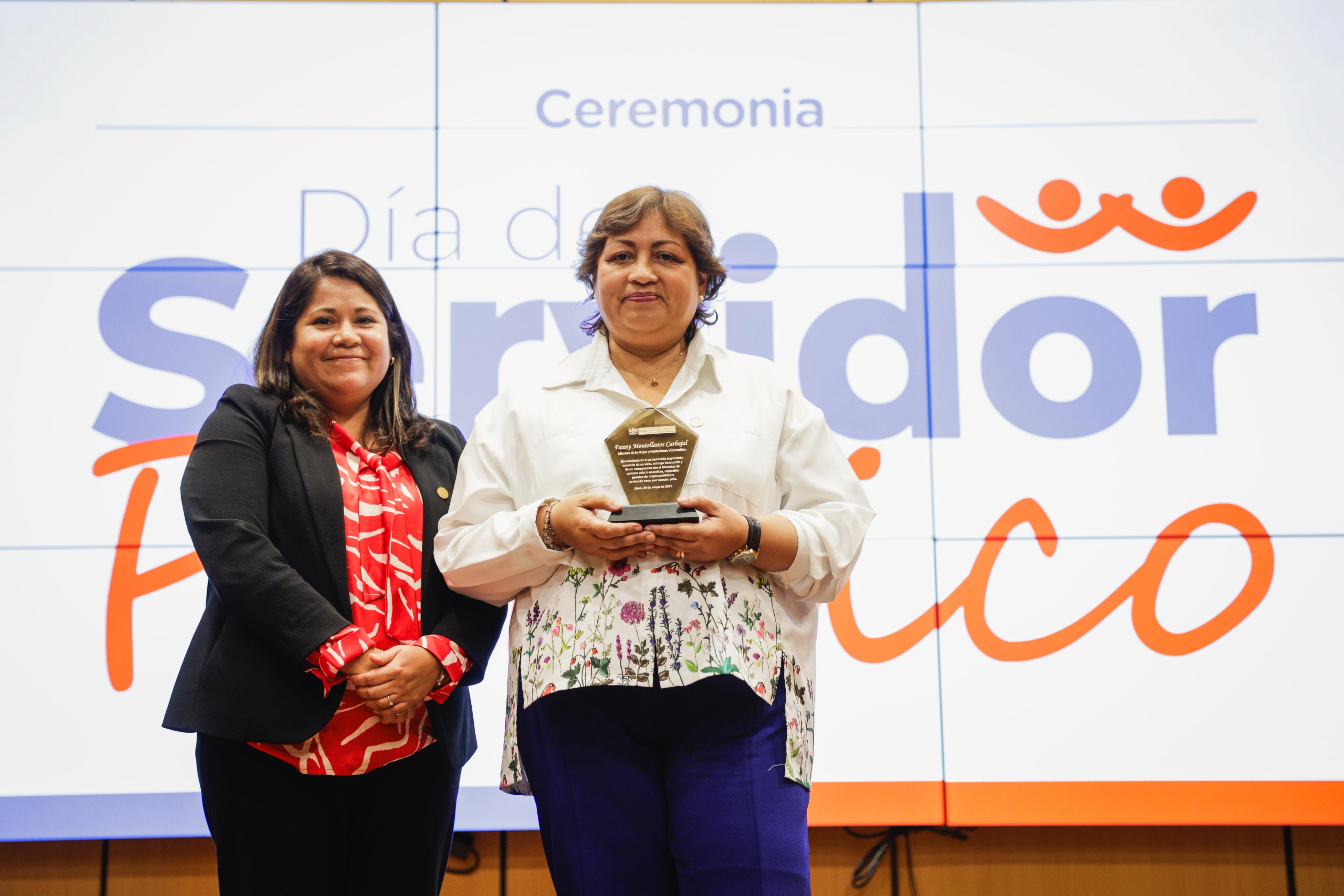 MIMP reconoce la destacada labor de más de 10 mil servidores públicos que trabajan por las mujeres y poblaciones vulnerables
