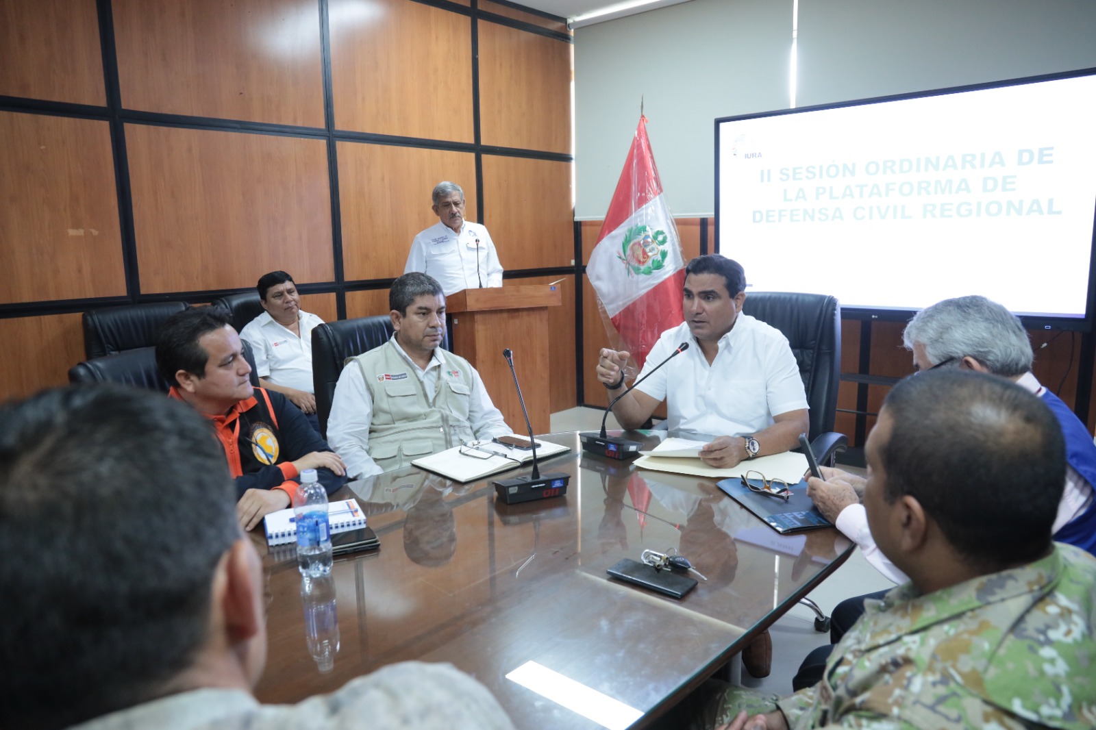 Gobernador instala Comité Regional de Movilización 2025 para responder a desastres naturales en la región