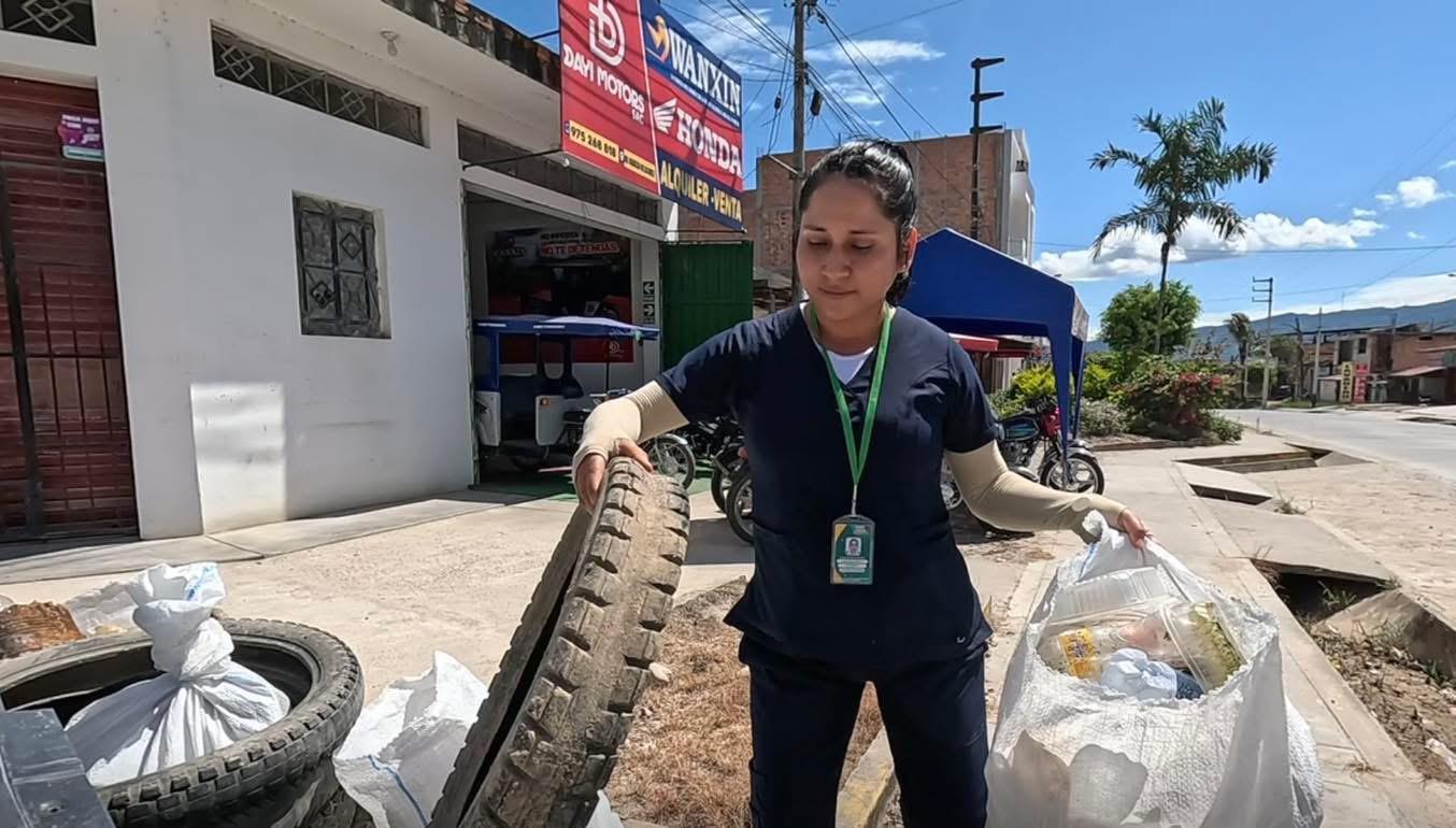10 brigadas se logró recoger 5 toneladas de criaderos del Aedes aegypti