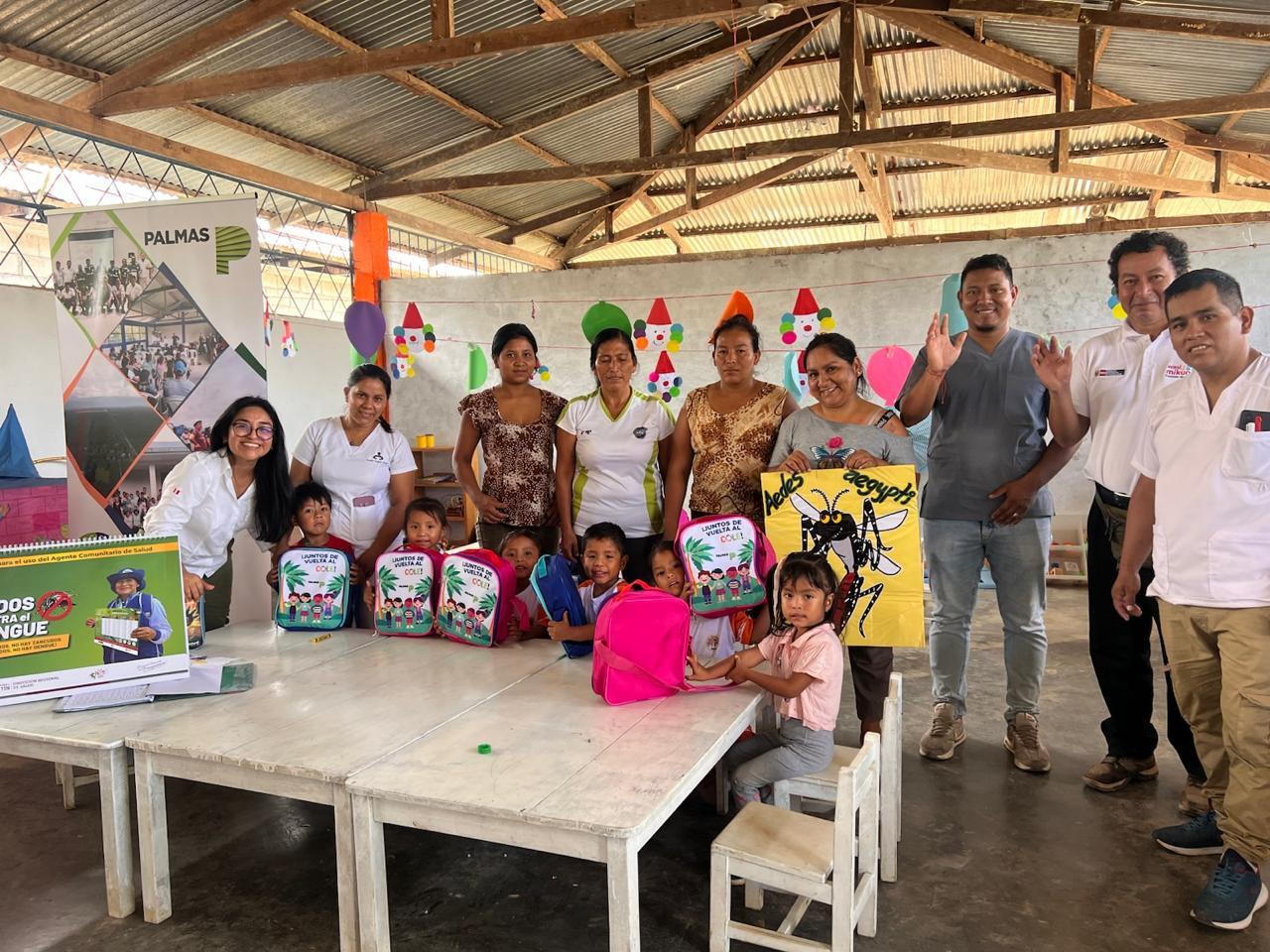 Goresam promueve proyectos de promoción de la salud en favor de niños y adolescentes en Tocache