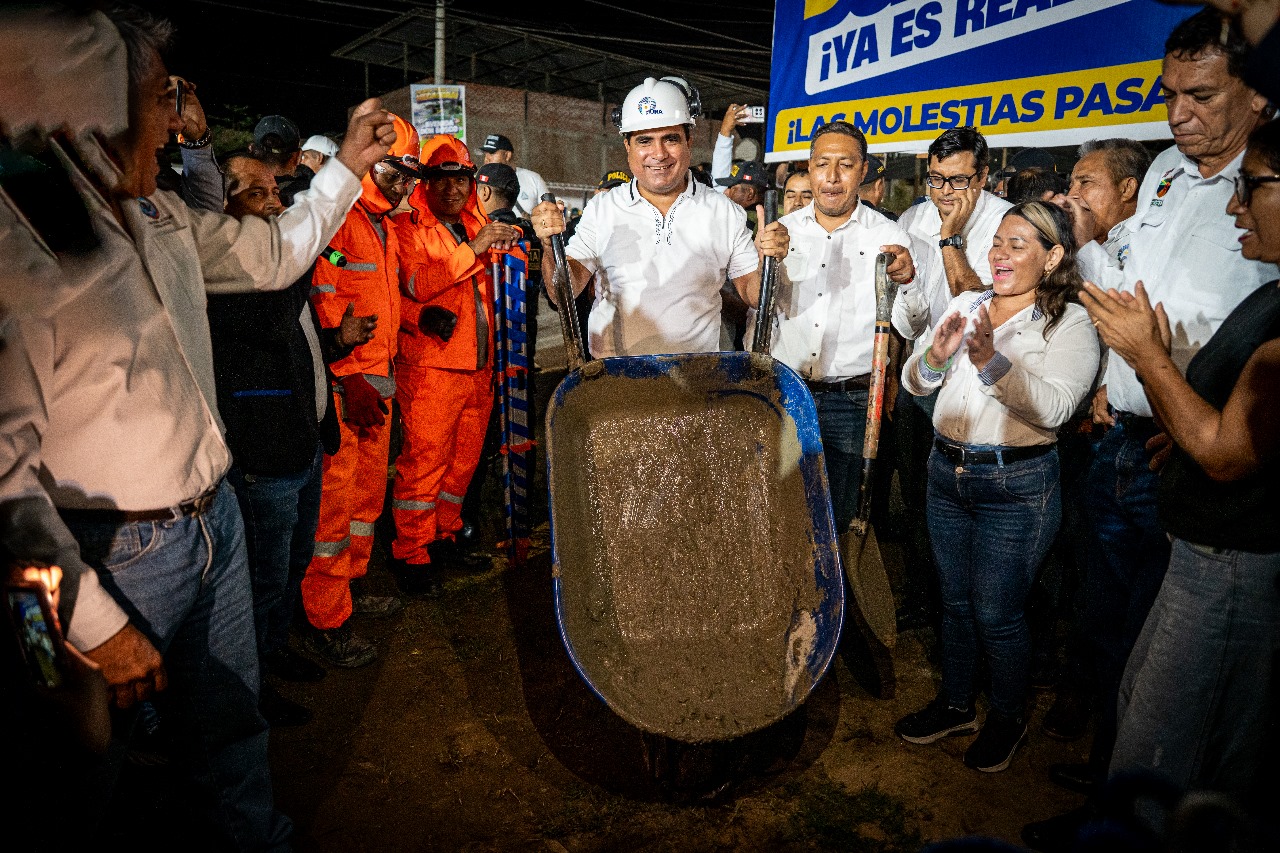 Gobernador Luis Neyra da inicio a obra emblemática de la Avenida Don Bosco que beneficiará a más de 600 mil piuranos