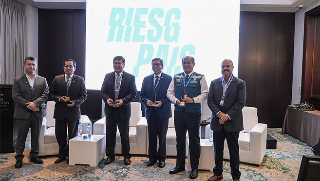 Cenepred comparte sus experiencias y desafíos sobre la prevención y la reducción del riesgo de desastres durante el evento “Riesgo País”