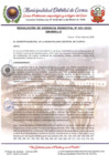 Vista preliminar de documento RESOLUCION DE GERENCIA MUNICIPAL N.°021-2025-GM-MDCc-C