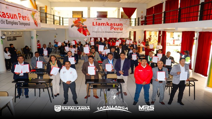 Firma de Convenio "LLAMKASUN PERÚ"