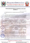 Vista preliminar de documento RESOLUCIÓN DE GERENCIA MUNICIPAL N° 001-2025-GM-MDCC-C