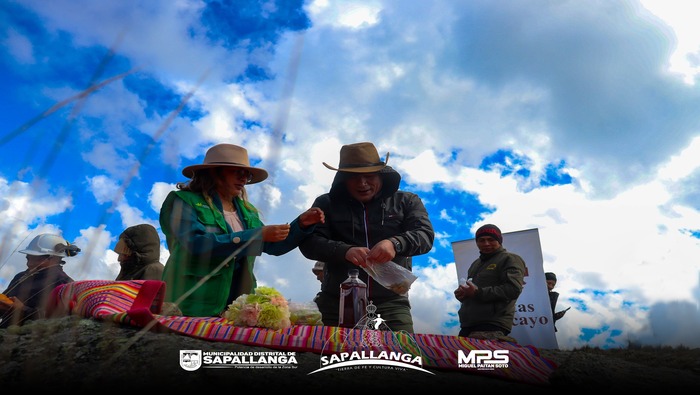 Iniciamos Obra con Caritas Huancayo