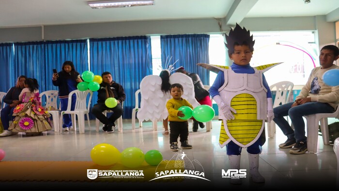 Sapallanga Premia la creatividad y destreza de los más pequeños