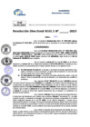 Vista preliminar de documento Resolucion Directoral N° 003291-2025