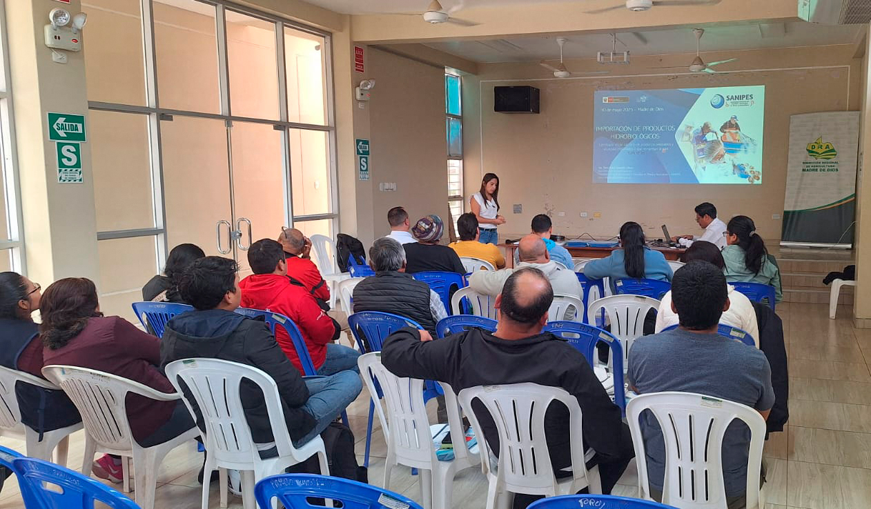 Madre de Dios: Sanipes fortalece a 60 operadores en certificación sanitaria para exportación e importación de productos hidrobiológicos