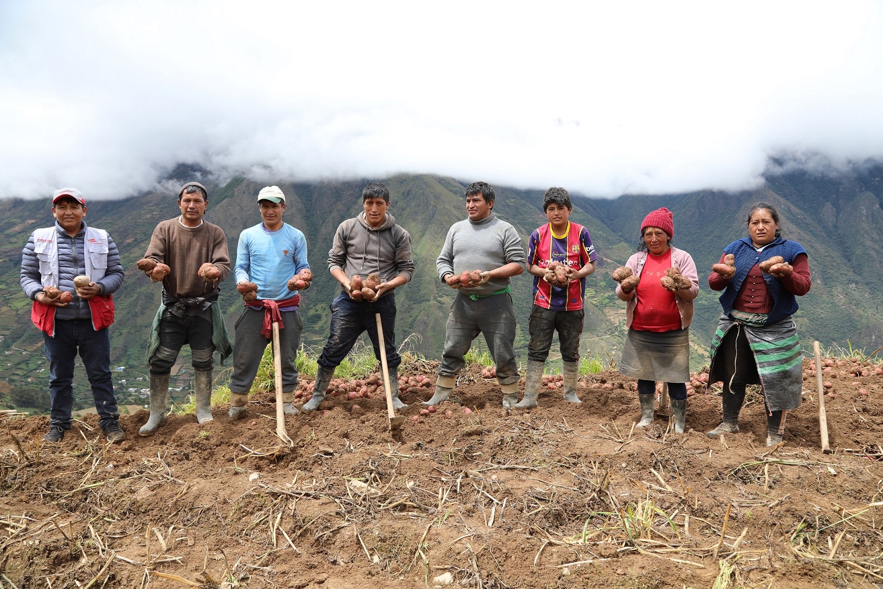 Midis capacita a productores de papa en comunidades andinas 