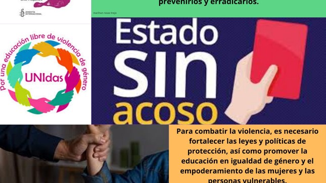 Campaña de Prevención de acoso sexual en la vía pública, violencia contra las mujeres, niños, niñas y adolescentes.
