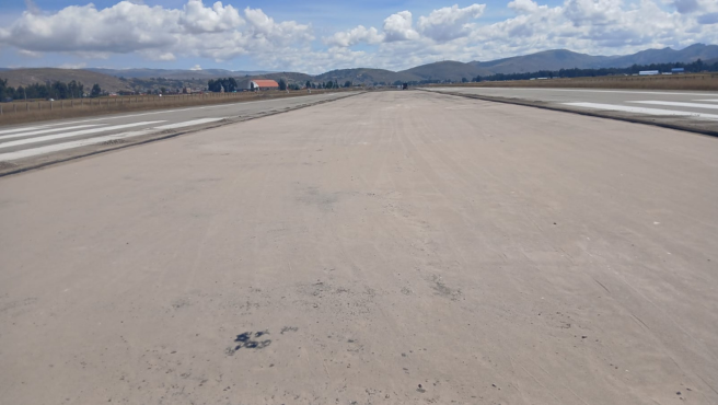 Obras en Aeropuerto de Jauja concluirán el 15 de junio
