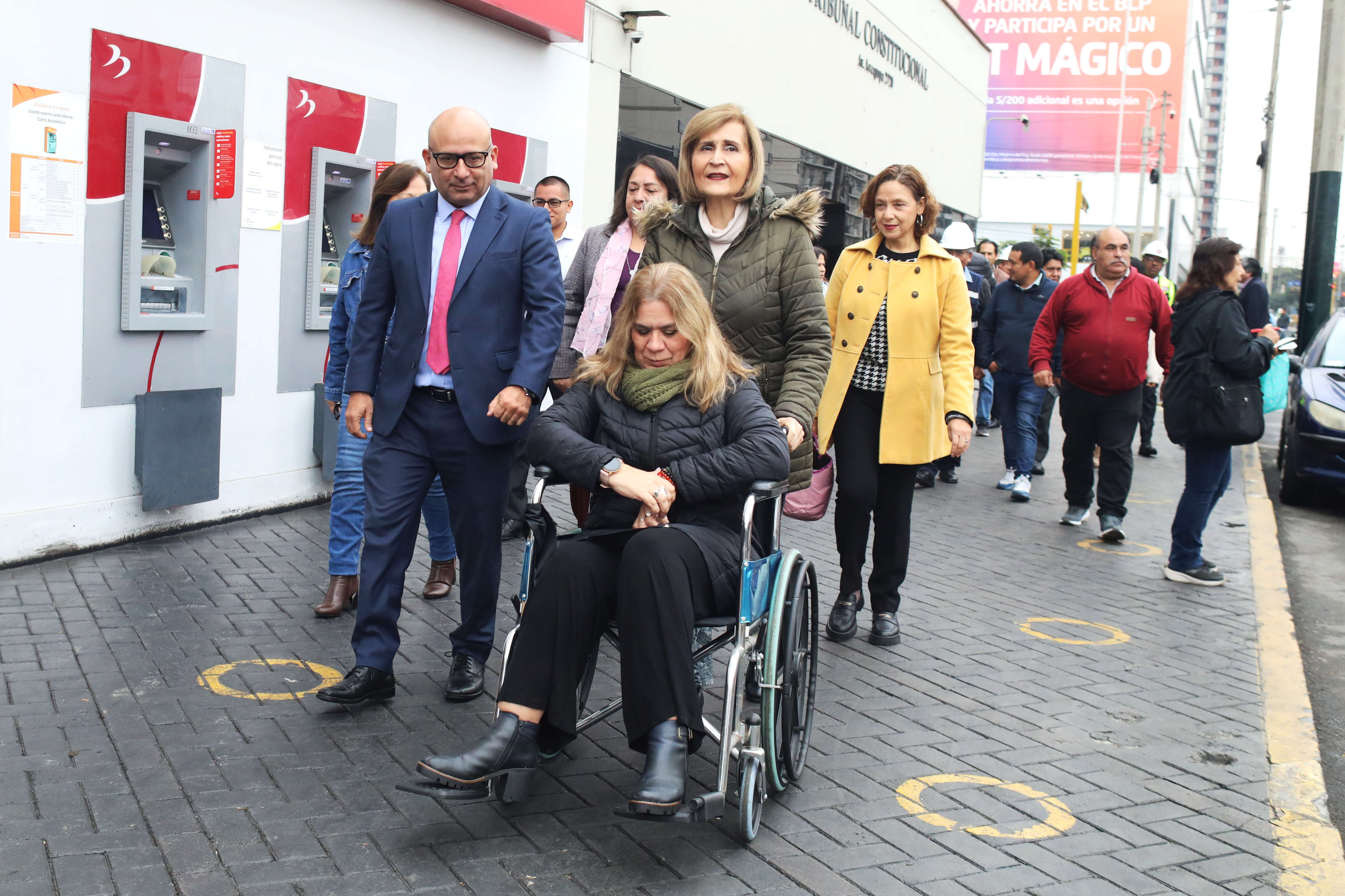 Presidenta del TC Luz Pacheco y personal de la institución participaron con responsabilidad en Simulacro Nacional Multipeligro