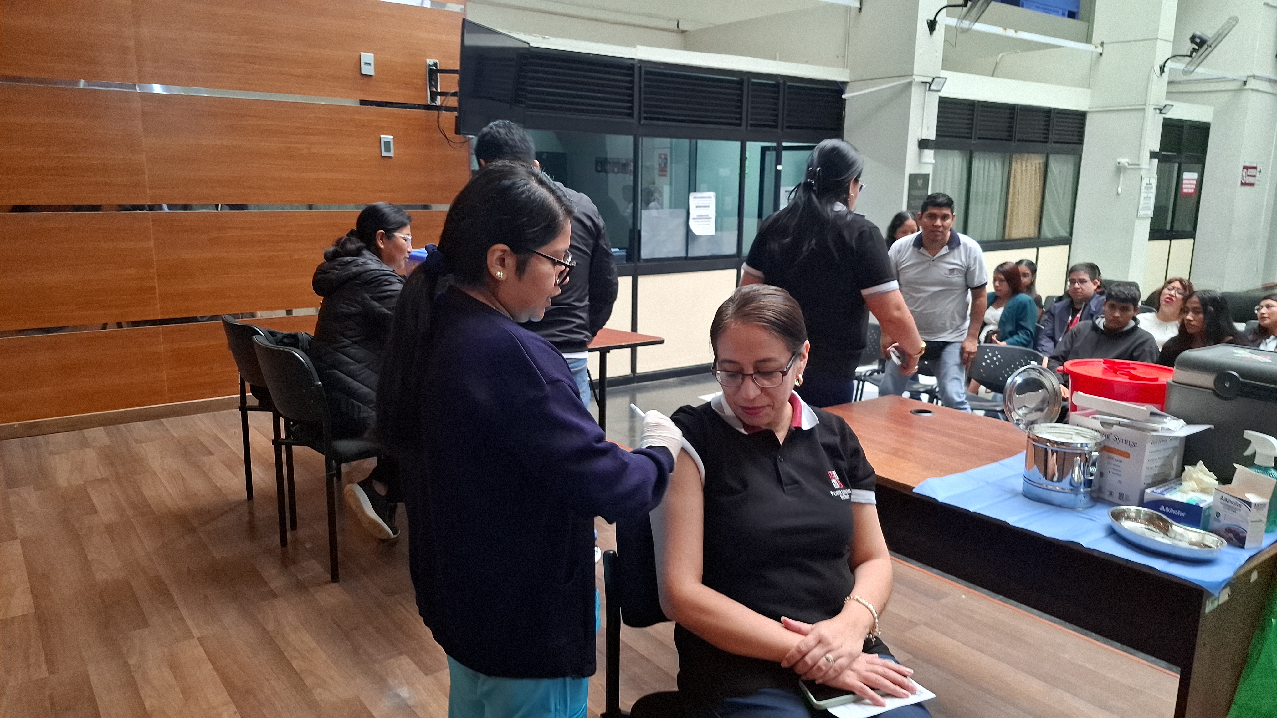 Campaña vacunación Módulo Penal y Flagrancia.