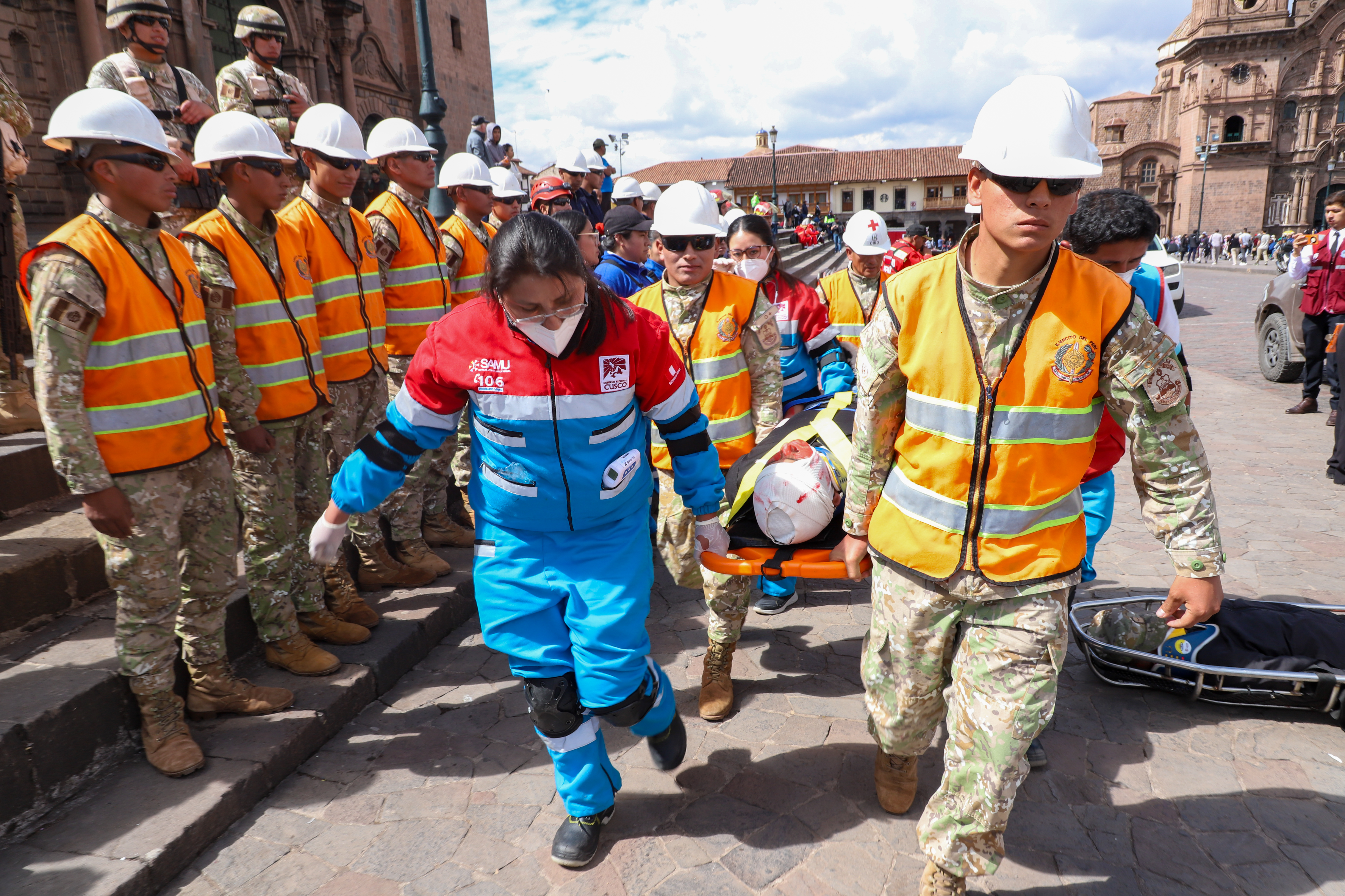 Centenares de ‘personas fallecidas, heridas y viviendas colapsadas, afectadas e inhabitables’ en ejercicio de alcance nacional