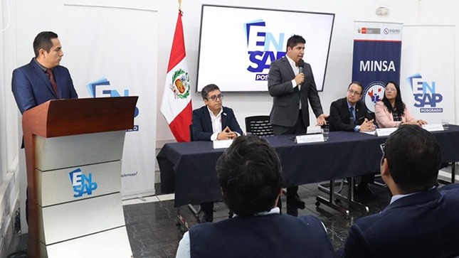 Minsa inicia Programa de Formación Laboral en Gestión Reactiva del Riesgo ante Emergencias y Desastres en Salud