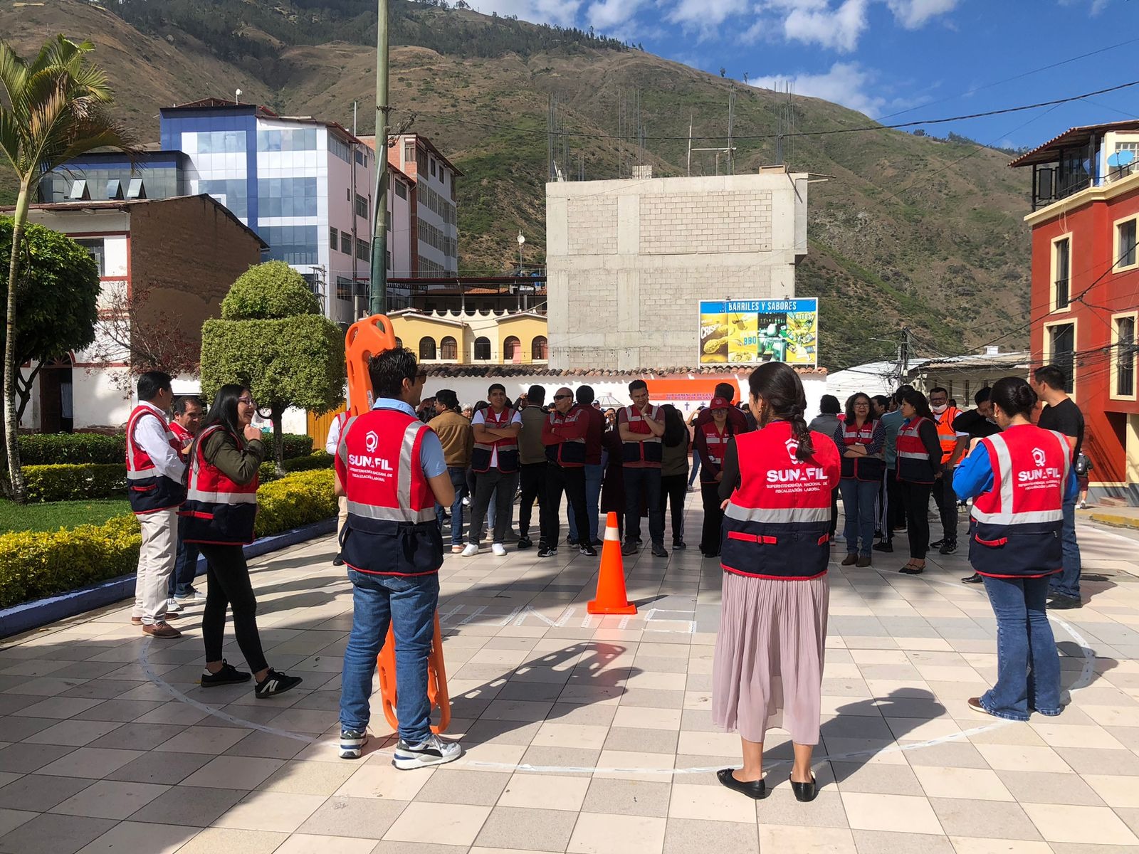 evacuación