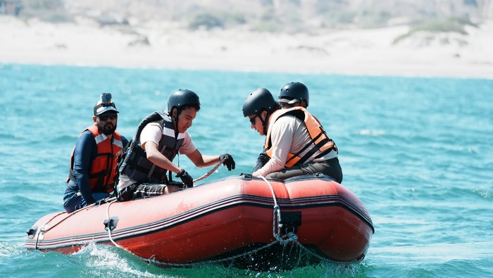 Perú entrena a brigadas para rescatar ballenas atrapadas en redes: clausuran curso clave en Piura