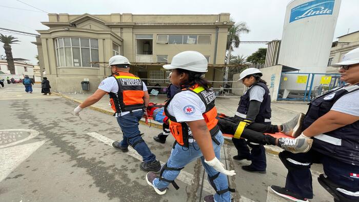 Hospital Loayza ejecutó con éxito el Primer Simulacro Nacional Multipeligro 2025