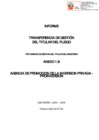Vista preliminar de documento Informe de Transferencia de Gestión (30/07/2021 - 01/02/2022)