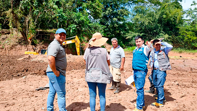 Continuamos trabajando en el departamento de Pasco para implementar la Gestión del Riesgo de Desastres