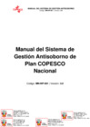 Vista preliminar de documento Manual del Sistema de Gestión Antisoborno de Plan COPESCO Nacional