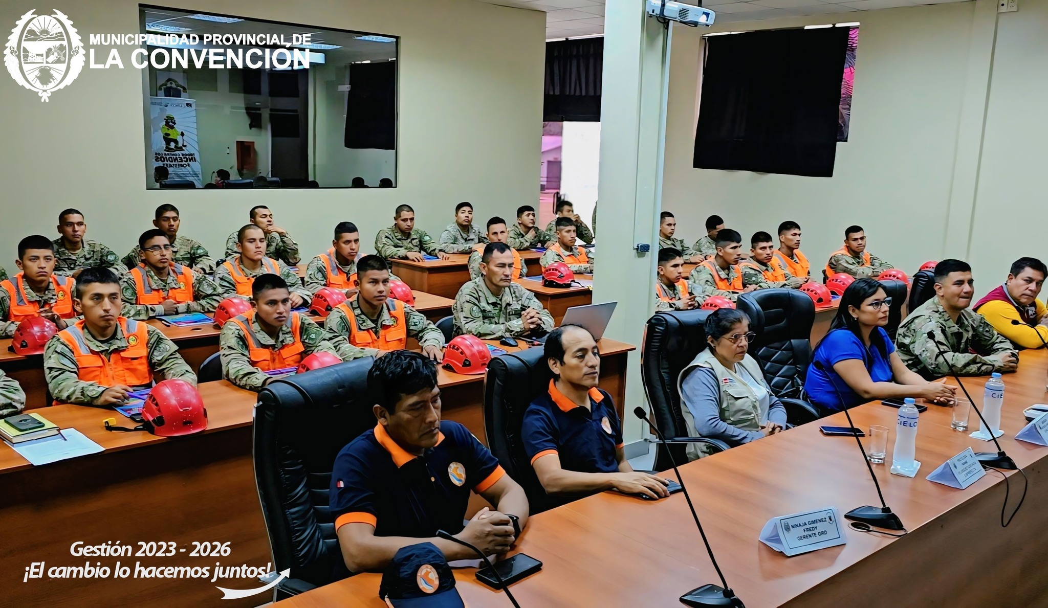 Municipalidad capacita y entrena en la prevención y respuesta de incendios forestales