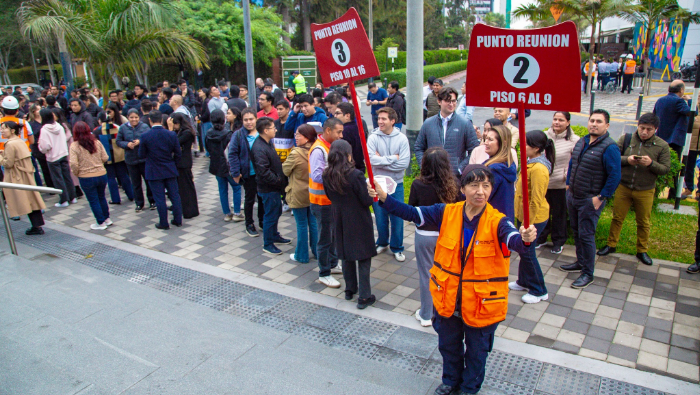 Participamos en el Simulacro Nacional Multipeligro 2025
