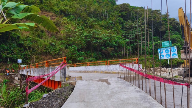 Avanza la construcción del puente Poromate en la cuenca Chuyapi