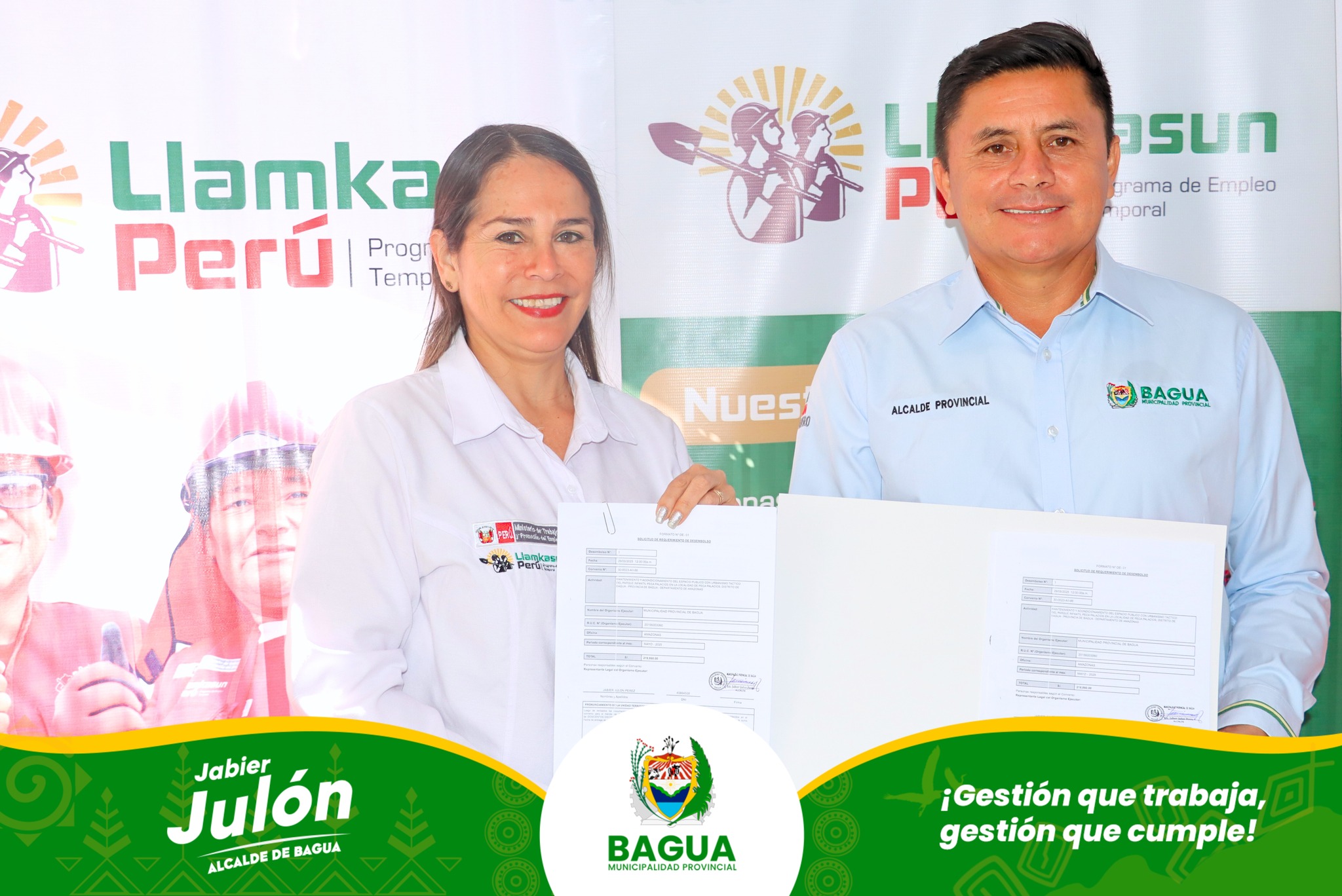MPB suscribe convenio con el Programa Nacional Llamkansun PerΓΊ.