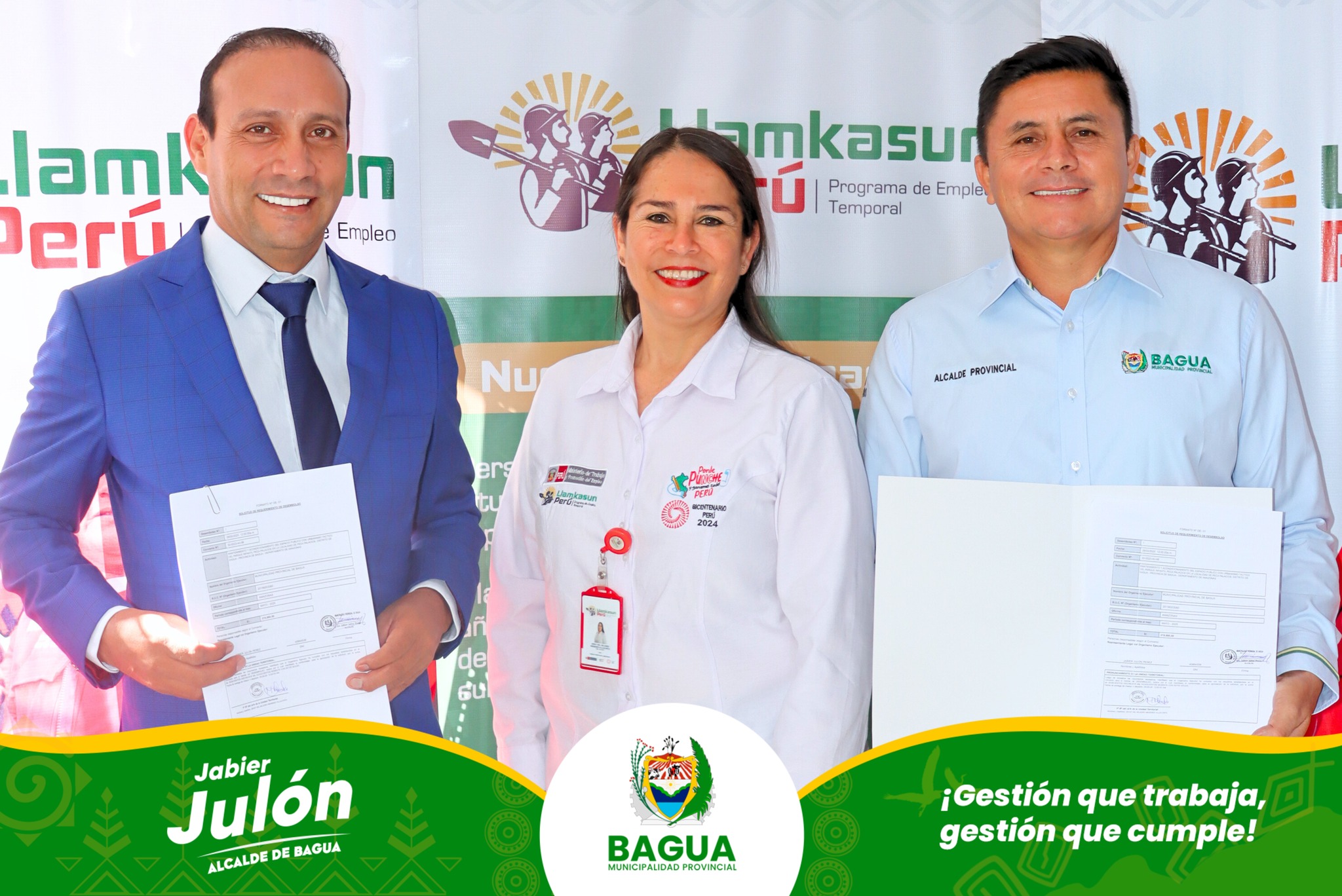 MPB suscribe convenio con el Programa Nacional Llamkansun PerΓΊ.