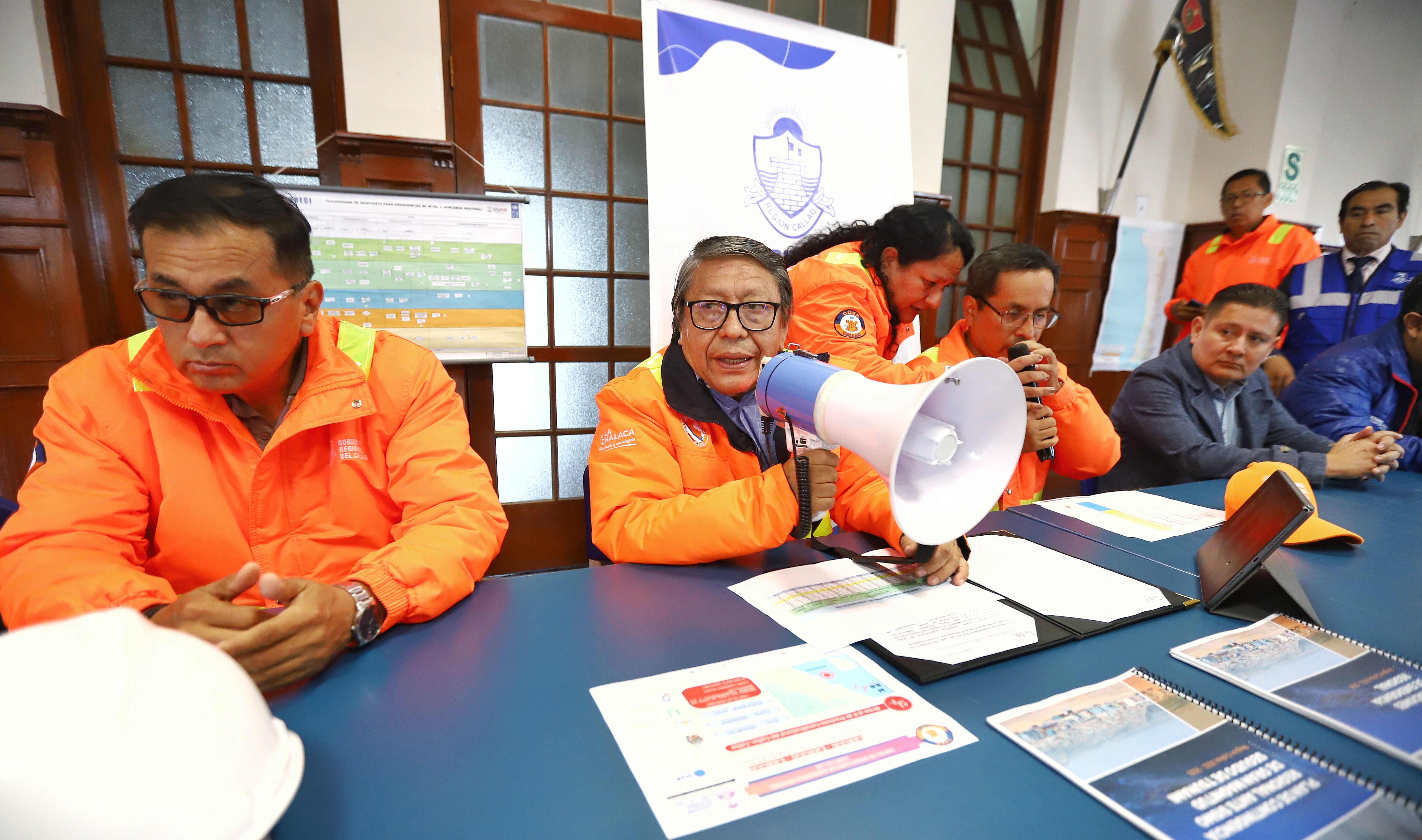 Gobierno Regional realizó con éxito el “Primer Simulacro Nacional Multipeligro 2025” en el Callao