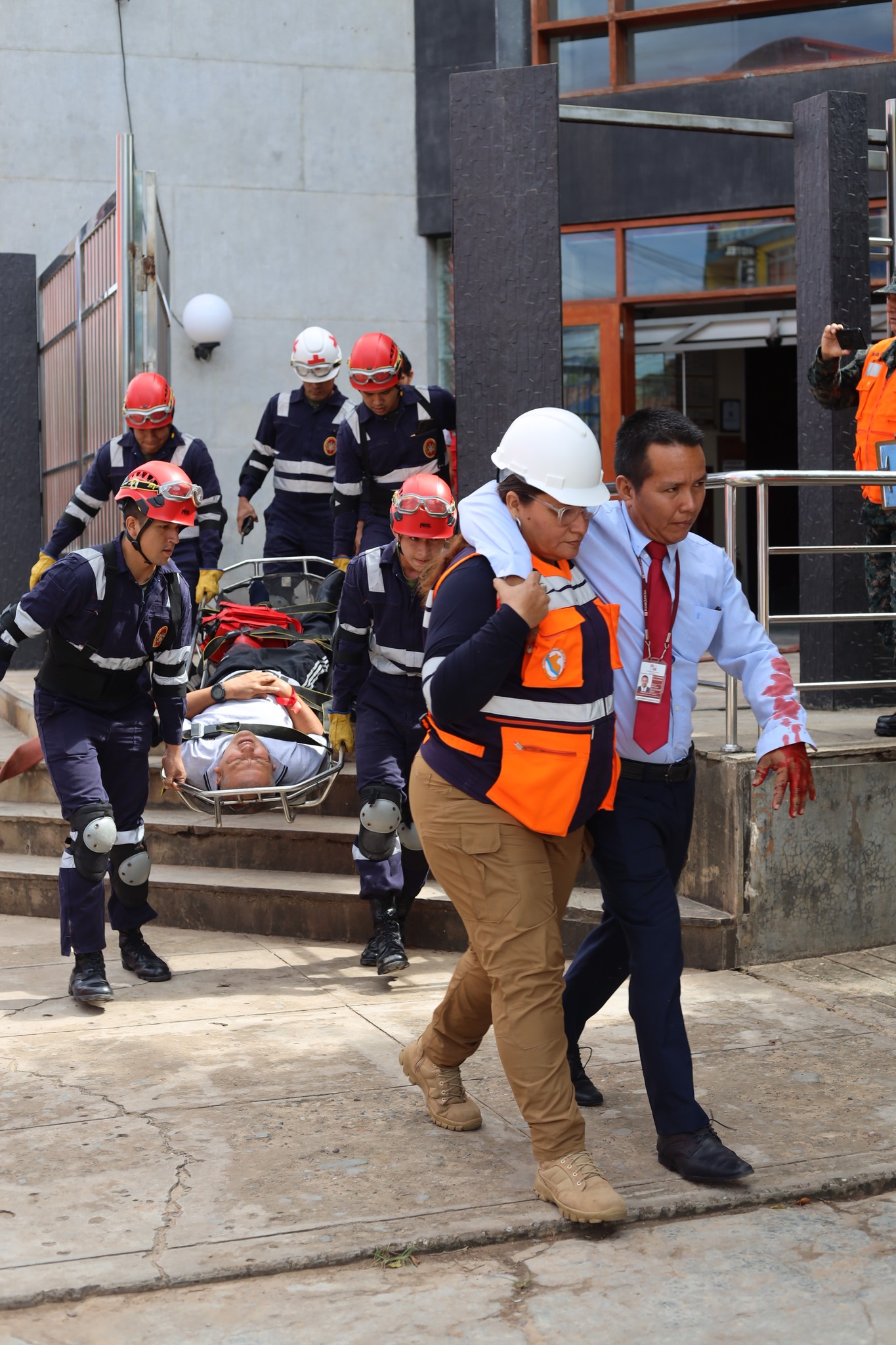 La Corte Superior de Justicia de Ucayali participó como centro de emergencia en el I Simulacro Nacional Multipeligro 2025 (1)