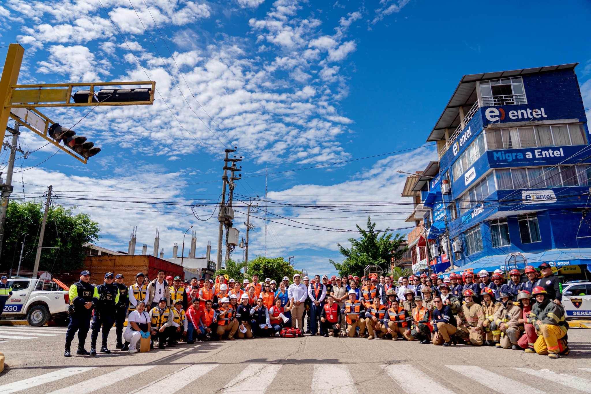La Corte Superior de Justicia de Ucayali participó como centro de emergencia en el I Simulacro Nacional Multipeligro 2025 (4)