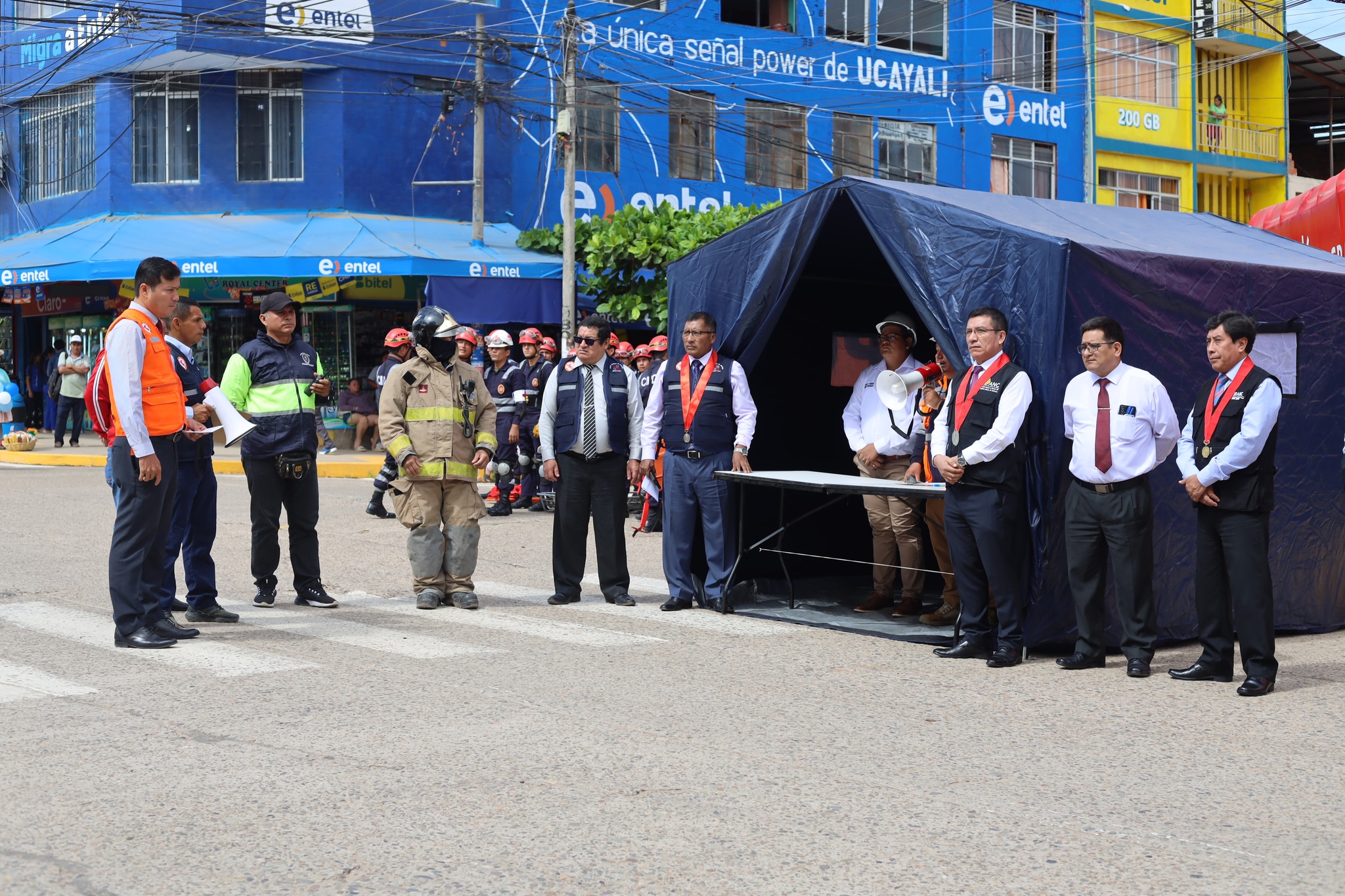 La Corte Superior de Justicia de Ucayali participó como centro de emergencia en el I Simulacro Nacional Multipeligro 2025 (3)