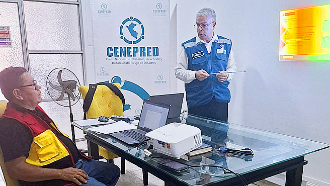 Cenepred asesora a funcionarios de las municipalidades del departamento de Loreto en elaboración de sus PPRRD
