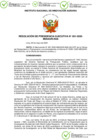 Vista preliminar de documento Resolución de Presidencia Ejecutiva Nº 001-2025-MIDAGRI-INIA