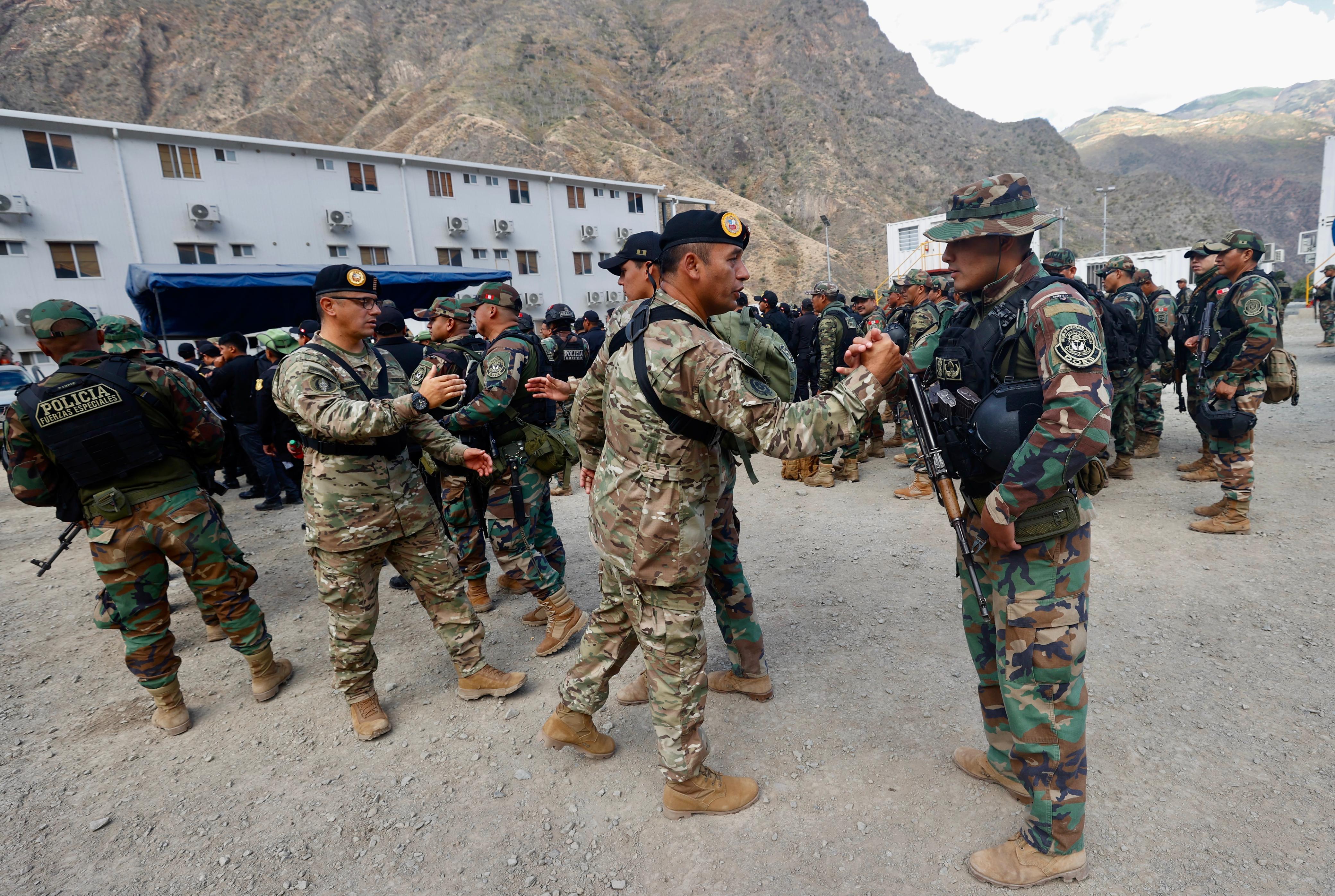 Comando Unificado de Pataz ejecutó la operación Yanahuma e intervino minas ilegales en Vijus